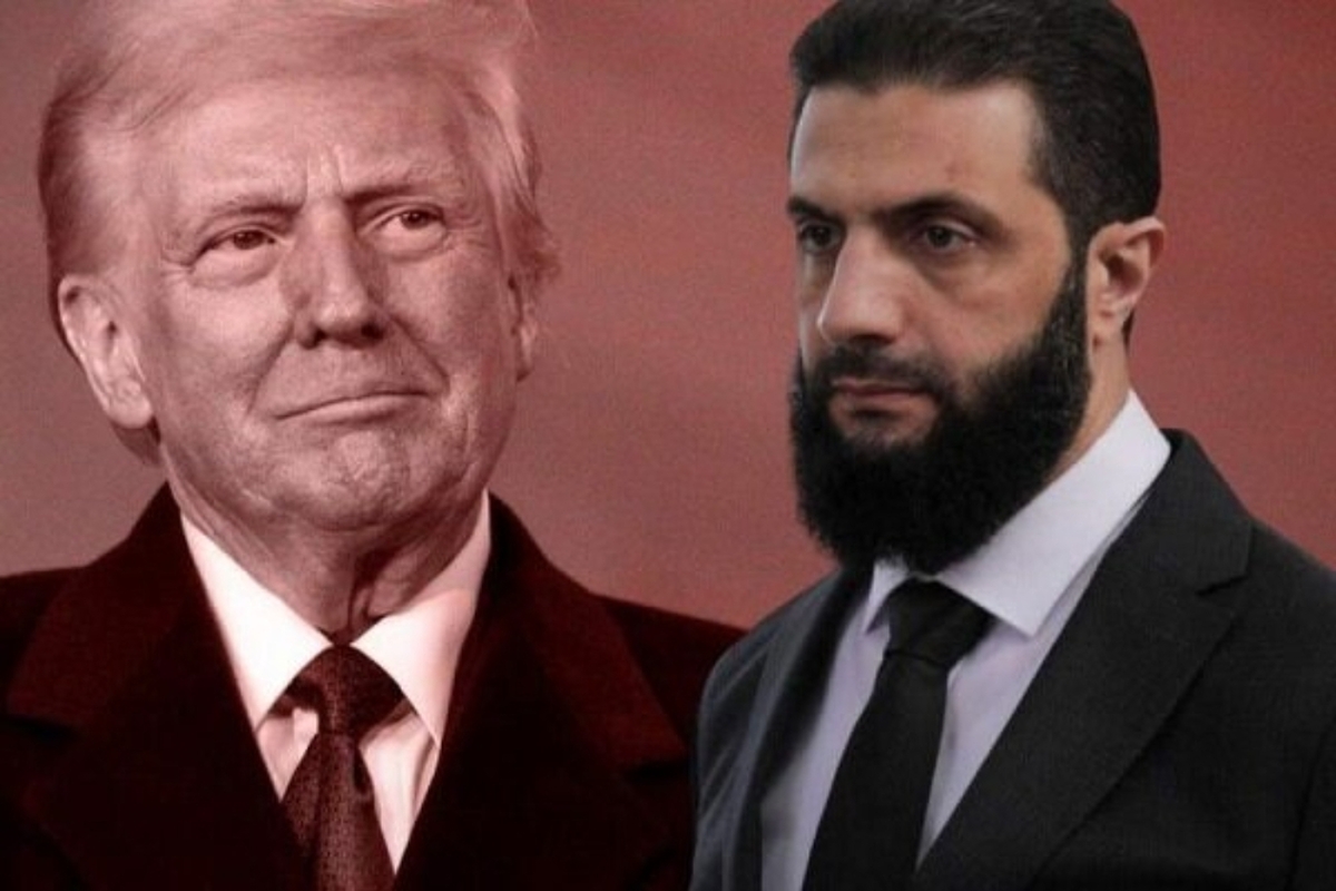 ترامپ و الجولانی دیدار کردند