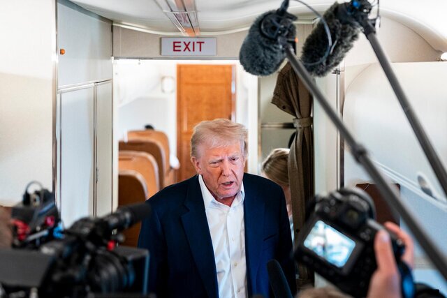 ترامپ: در تلاش برای رسیدن به توافق با تهران هستیم، اما آنها باید سرعت عمل داشته باشند/امیدواریم قطر در موضوع ایران به ما کمک کند ترامپ: در تلاش برای رسیدن به توافق با تهران هستیم، اما آنها باید سرعت عمل داشته باشند/امیدواریم قطر در موضوع ایران به ما کمک کند