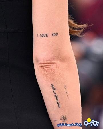 تتو فارسیِ بازیگر هالیوود در جشنواره کن!