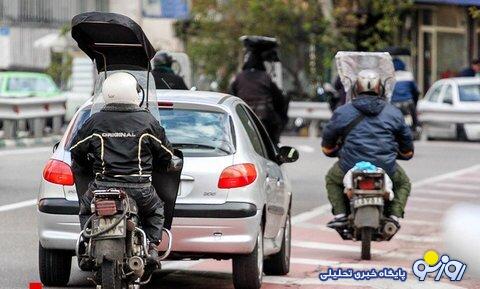 موتور سوار‌ها با کلاه ایمنی ۷۳ درصد شانس بیشتری برای زندگی دارید