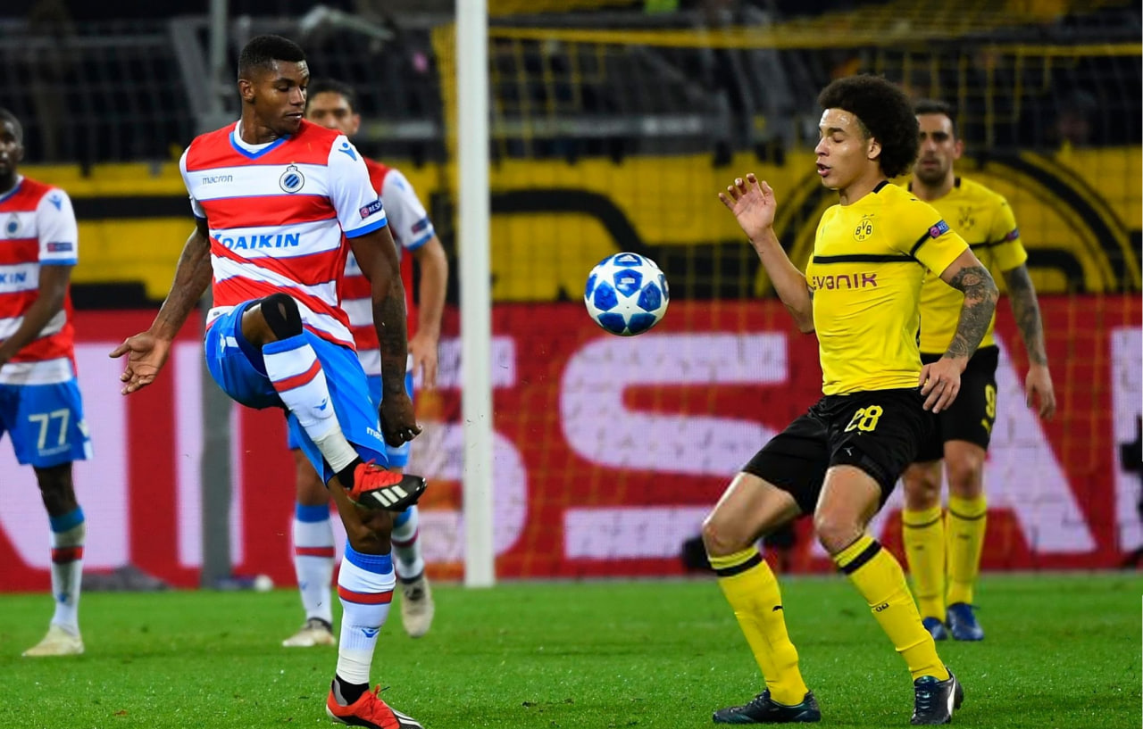 وسلی مورائس در لیگ قهرمانان اروپا مقابل دورتموند