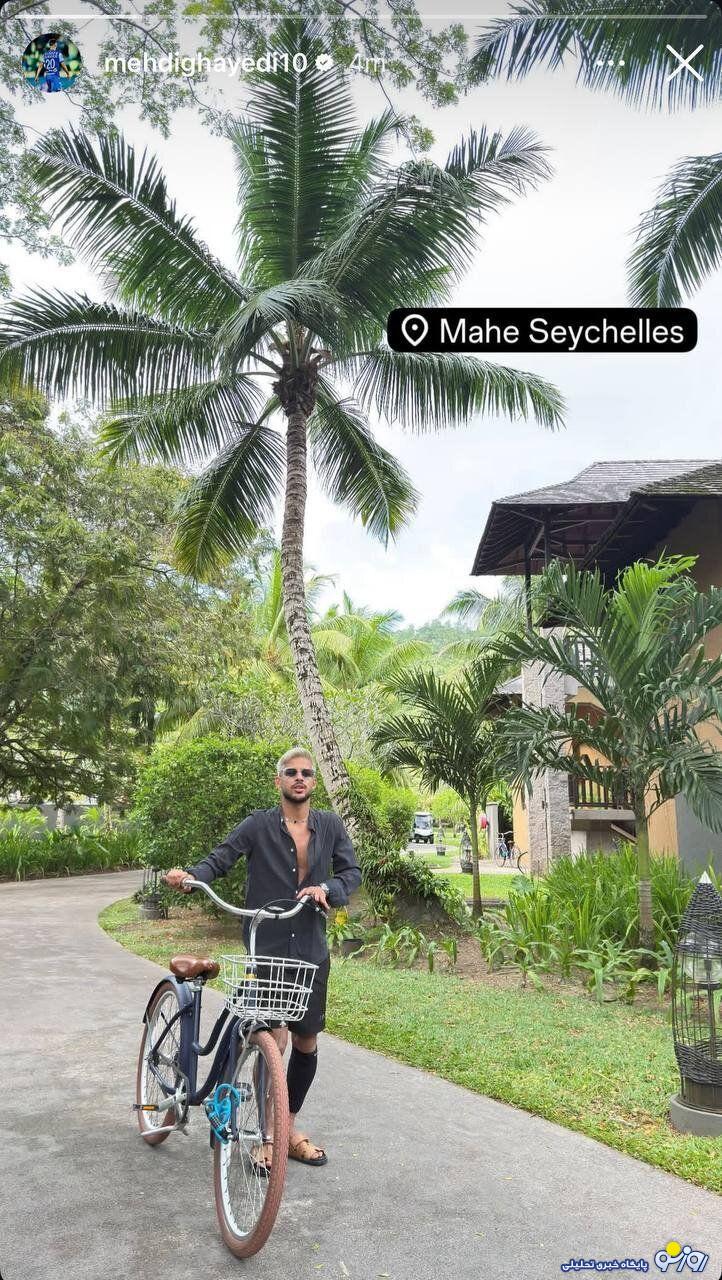 تعطیلات لاکچری مهدی قایدی در آفریقا/ عکس تعطیلات لاکچری مهدی قایدی در آفریقا/ عکس