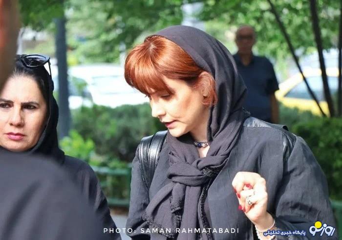 تیپ شبنم قربانی در مراسم ختم پدر عباس جمشیدیفر خبرساز شد!/عکس تیپ شبنم قربانی در مراسم ختم پدر عباس جمشیدیفر خبرساز شد!/عکس