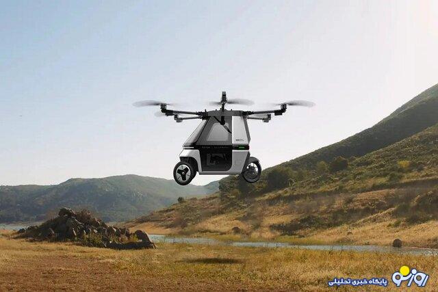 موتور سیکلتی با قابلیت پریدن! موتور سیکلتی با قابلیت پریدن!