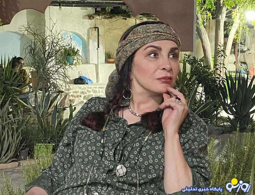 افسانه بایگان با استایل جدیدش نگاه‌ها را جذبِ خود کرد