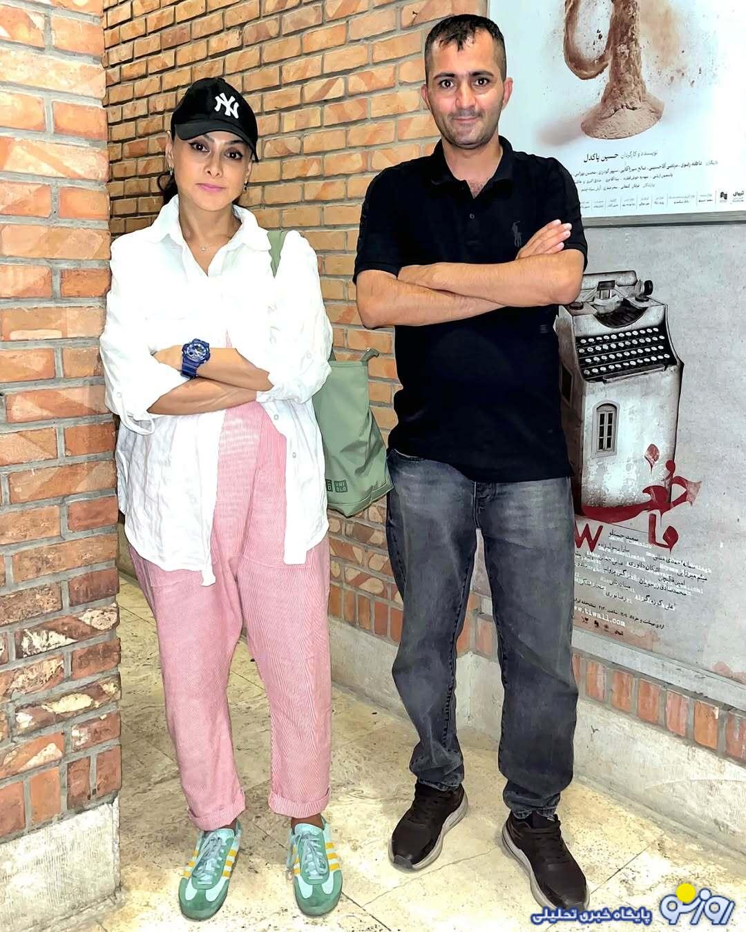 تیپ خز آزاده صمدی صدای همه را در آورد