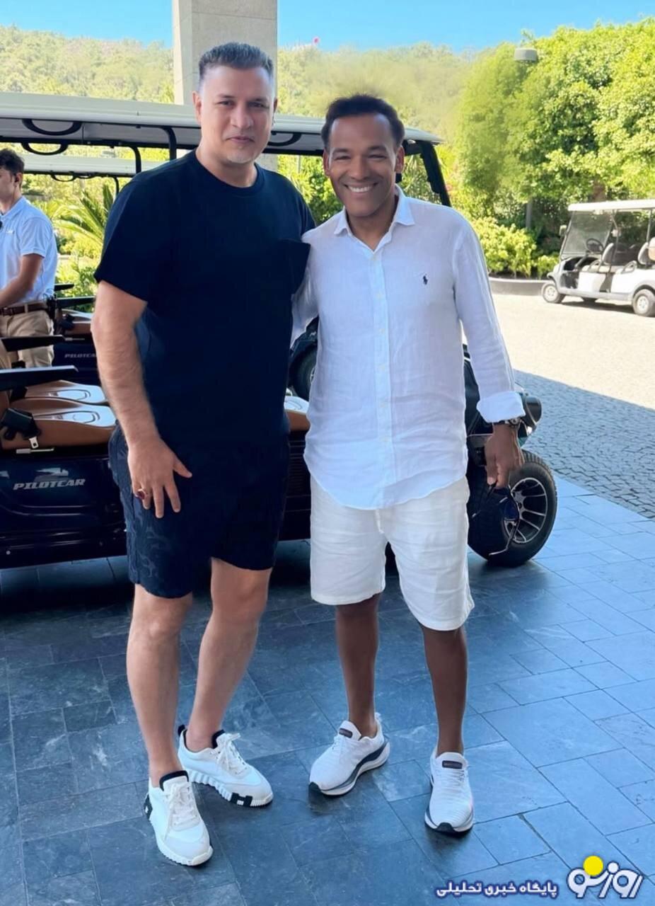 قاب تابستانه علی دایی و ژوزه مورایس در ترکیه