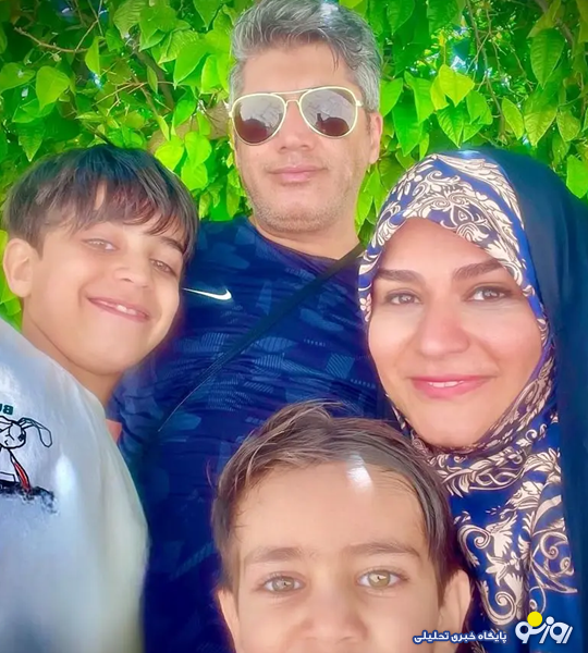 عکسی که سحر امامی از همسر و فرزندانش منتشر کرد