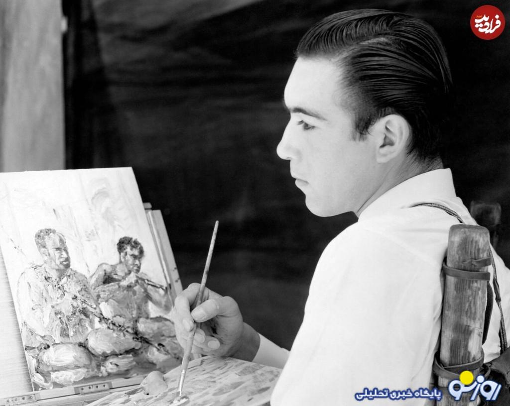 لبخند خاص و ۸۸ ساله بازیگر نقش حمزه در فیلم محمد رسول الله