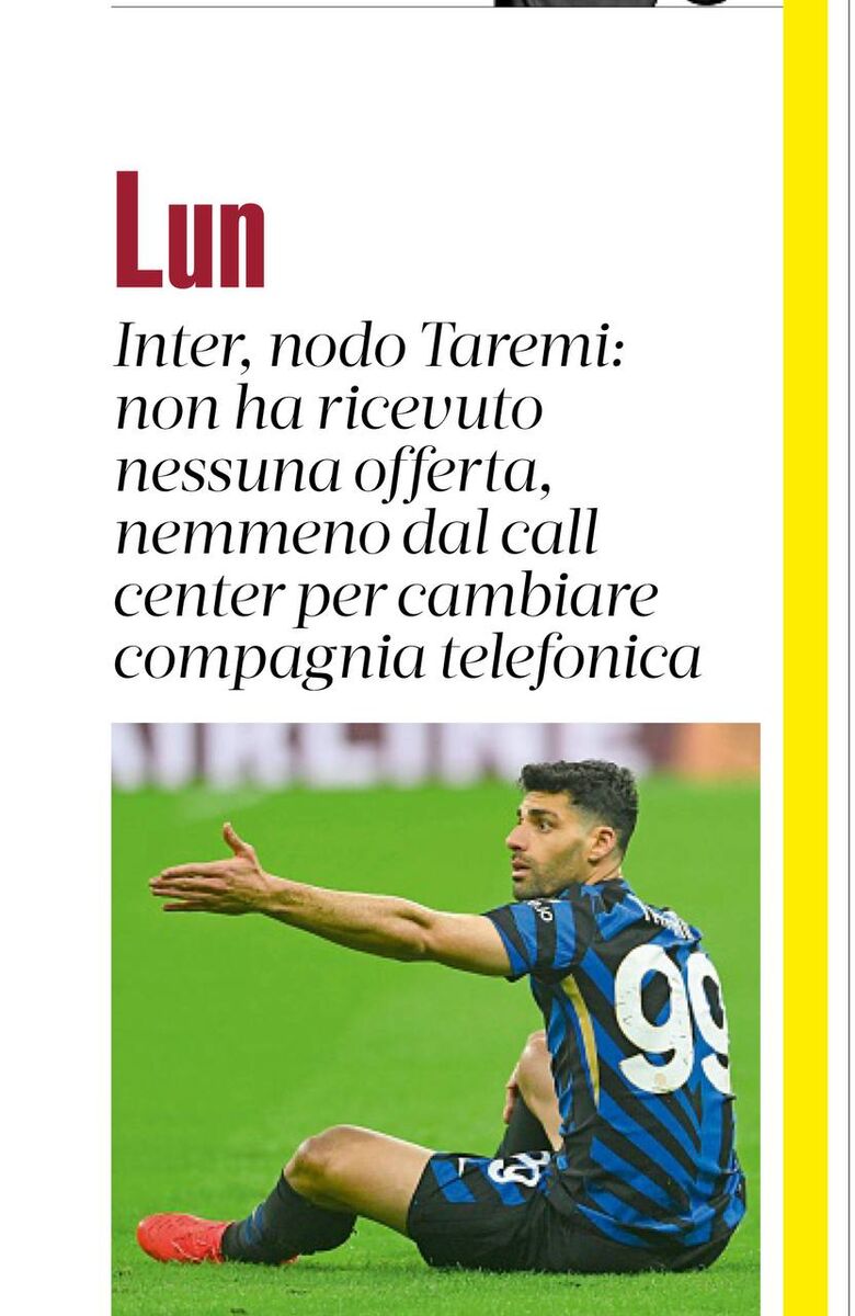 شوخی گاتزتا دلواسپرت با مهدی طارمی؛ حتی پیشنهاد از مخابرات هم نیامد! +عکس