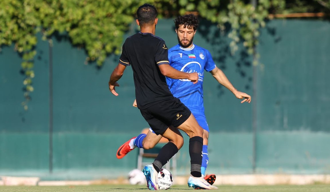 اولین نگرانی آبی‌ها؛ مصدومیت هافبک استقلال در اولین بازی تدارکاتی