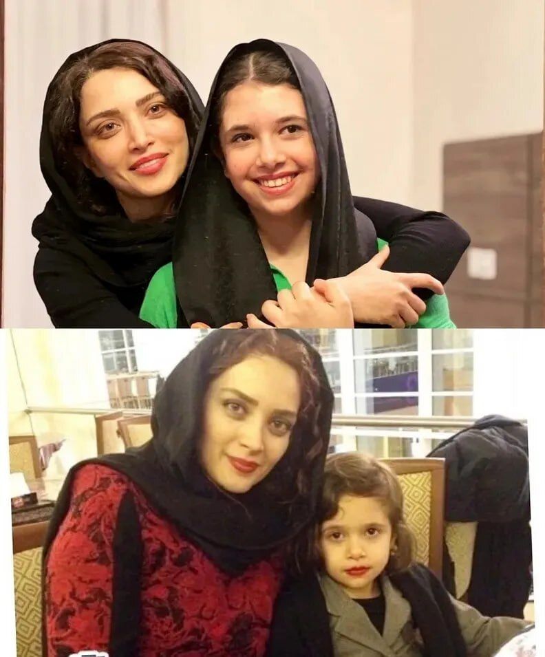 تغییر چهره جالب بهنوش طباطبایی و نفس بازغی پس از 11 سال