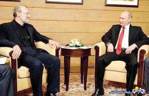 لاریجانی به چه منظوری با پوتین دیدار کرد؟