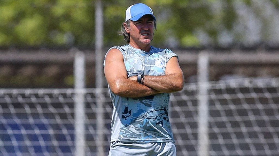 ریکاردو ساپینتو سرمربی استقلال تهران در اردوی ترکیه