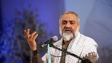 هشدار بسیار جدی سردار نقدی به ترامپ/ سر جایت بنشین بی‌ادب