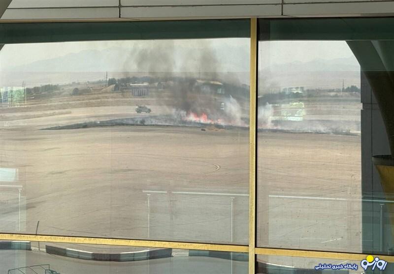 باز هم آتش سوزی کنترل شده این بار در مشهد!