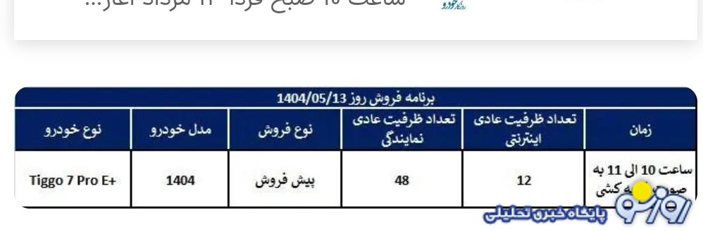فروش ۳ محصول مدیران خودرو از فردا - ۱۳ مرداد