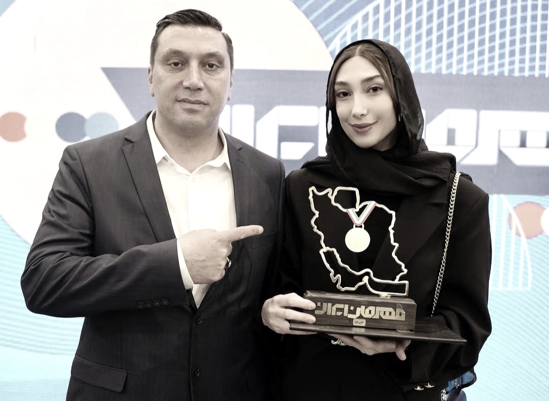 مبینا نعمت زاده و پدرش