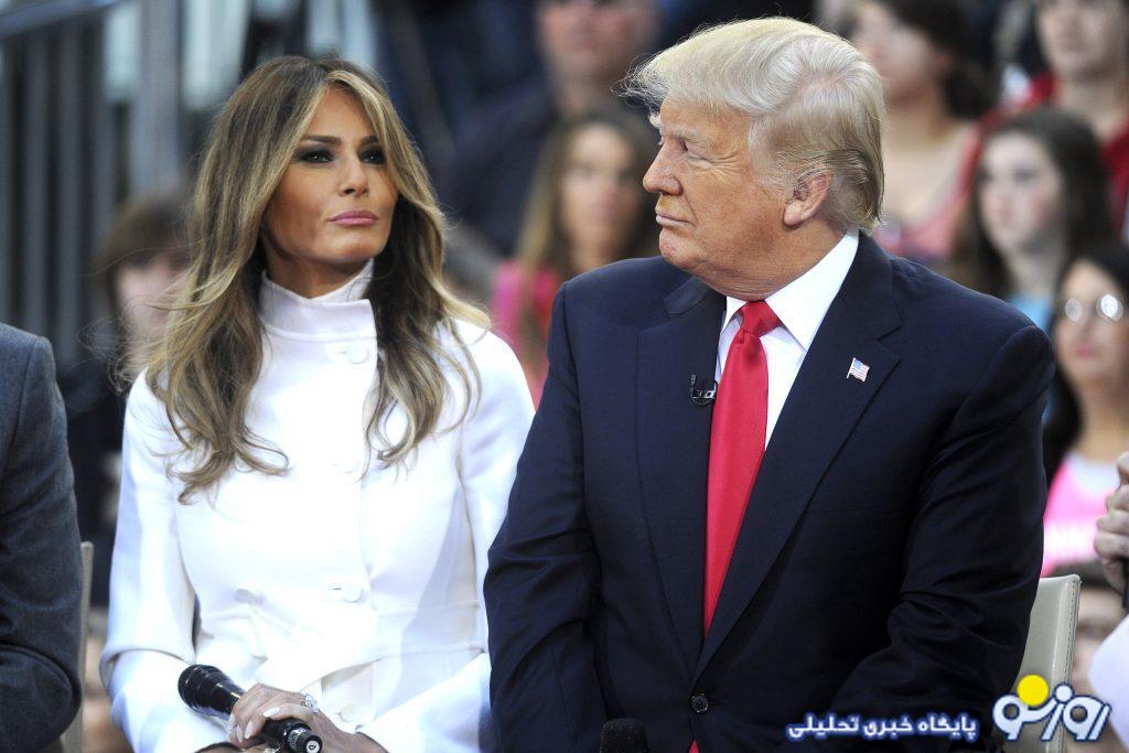 نفوذ زنانه همراه با سکوت ملانیا! نفوذ زنانه همراه با سکوت ملانیا!