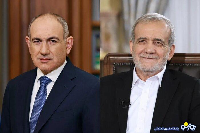 رئیس‌جمهور ایران و نخست‌وزیر ارمنستان در چه زمینه‌هایی تلفنی صحبت کردند؟