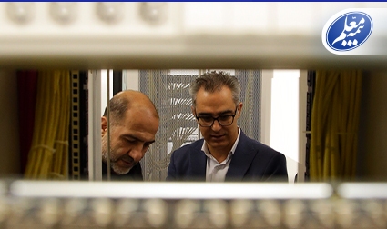 بازدید سرپرست بیمه معلم از نصب و راه اندازی مرکز داده جدید آن