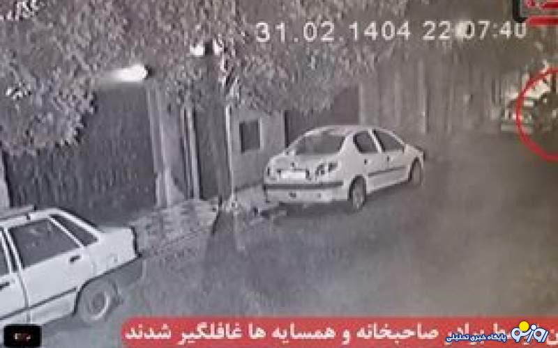 دزد بی تربیت و بی ادب!