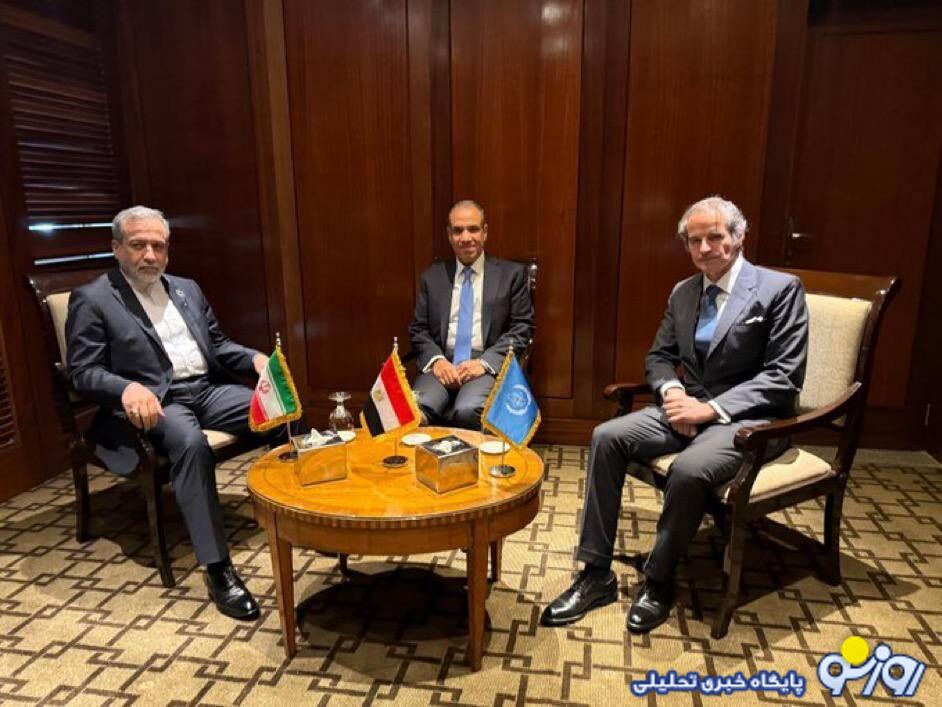 میانجیگری وزیر خارجه مصر با عراقچی و گروسی برای ازسرگیری همکاری ایران با آزانس میانجیگری وزیر خارجه مصر با عراقچی و گروسی برای ازسرگیری همکاری ایران با آزانس