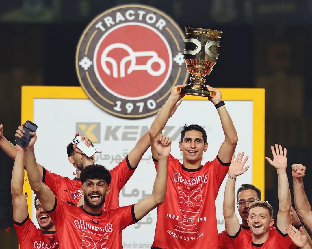 محمد نادری تاریخ‌ساز شد: صدمین بازی با پیراهن تراکتور!