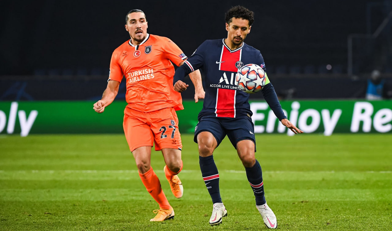 انزو کریولی مهاجم استانبول باشاک شهیر و مارکینیوش مدافع برزیلی پاری سن ژرمن  - لیگ برتر ایران