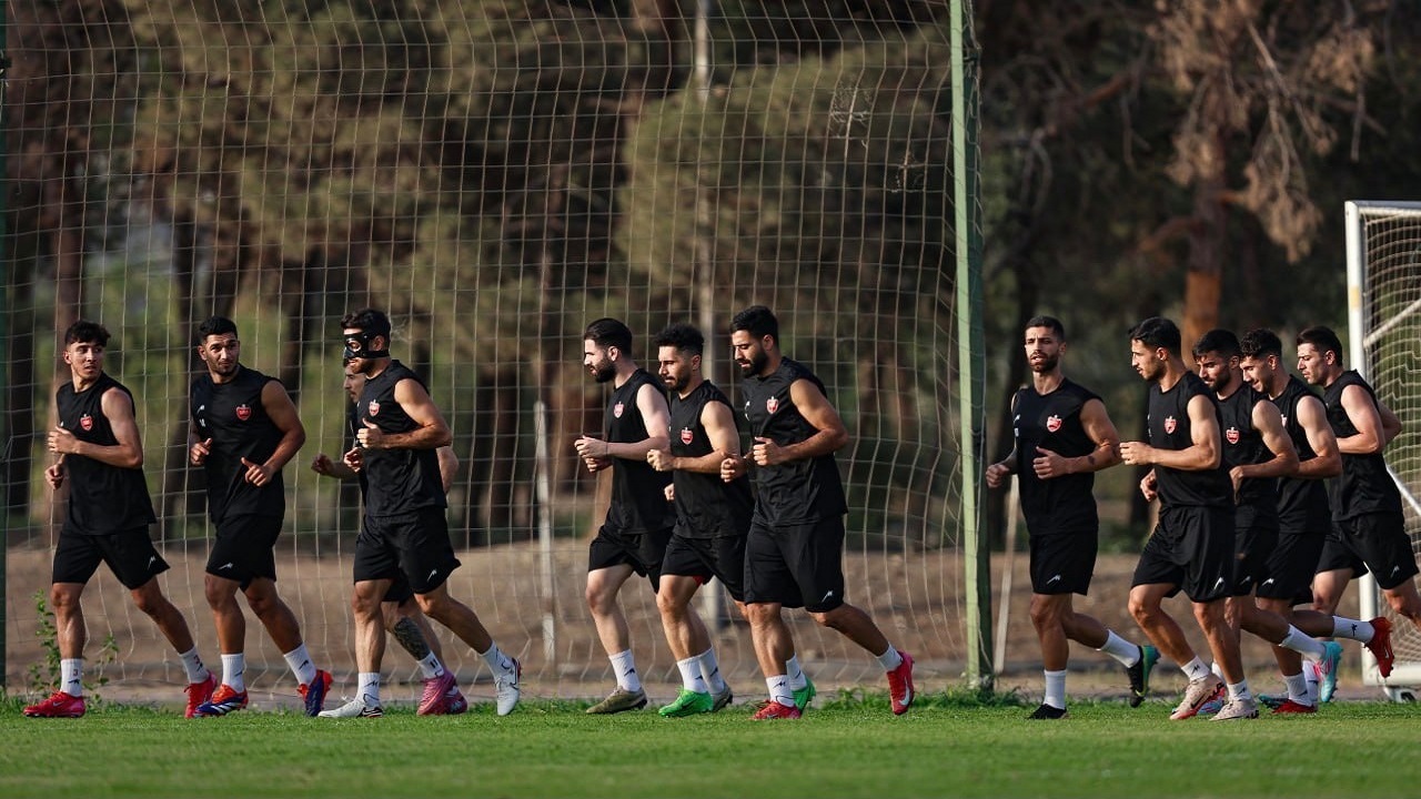 برگزاری تمرین پرسپولیس در غیاب محمد عمری