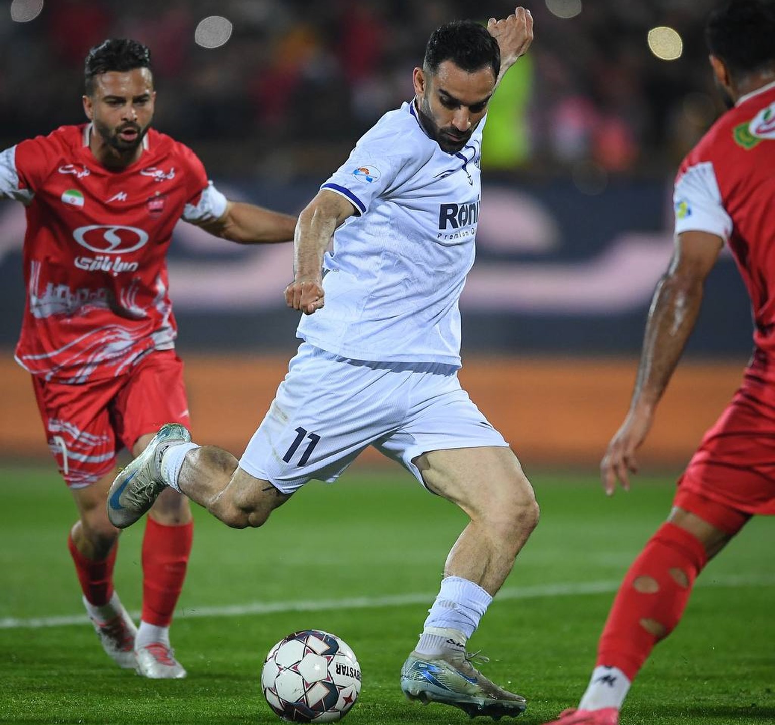 رضا جعفری وینگر سابق ملوان و حال حاضر گل گهر و گزینه استقلال - لیگ برتر ایران