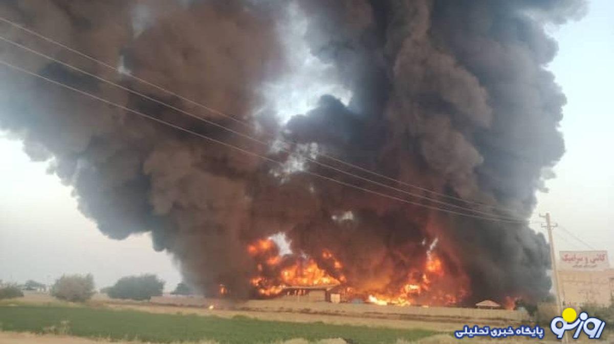 اهمال‌کاری در آتش سوزی شهر ری