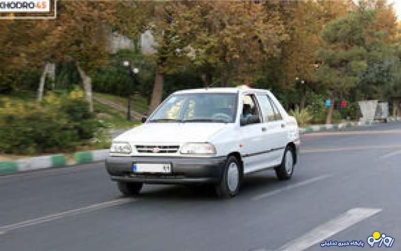پراید خرچنگی در جاده!
