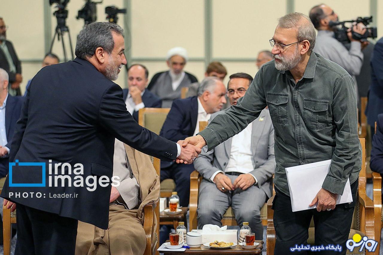 فرماندهی پرونده هسته‌ای در دستان لاریجانی و عراقچی