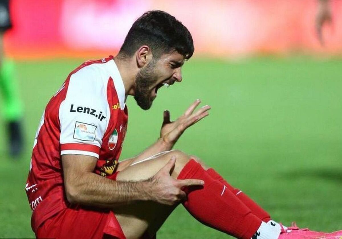 مهره خطرناک پرسپولیس تا نیم فصل غیب شد! مهره خطرناک پرسپولیس تا نیم فصل غیب شد!