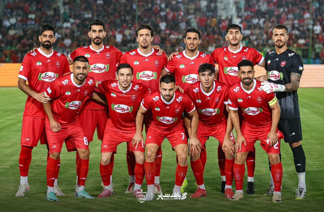 پرسپولیس، پیرترین تیم فصل ۰۵-۱۴۰۴ لیگ برتر ایران / عکس