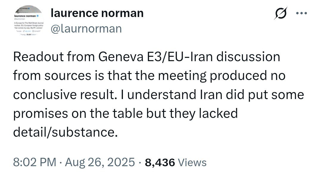 ادعای عجیب خبرنگار وال‌استریت ژورنال در مورد مذاکرات ایران و آمریکا