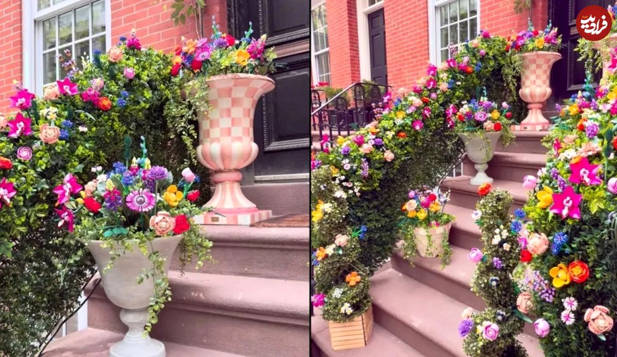 تصاویر؛ یک باغچۀ باورنکردنی از گل‌های «اسباب‌بازی»