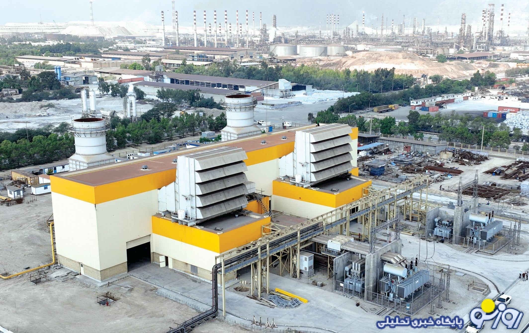 افتتاح واحد دوم گازی نیروگاه آلومینیوم المهدی