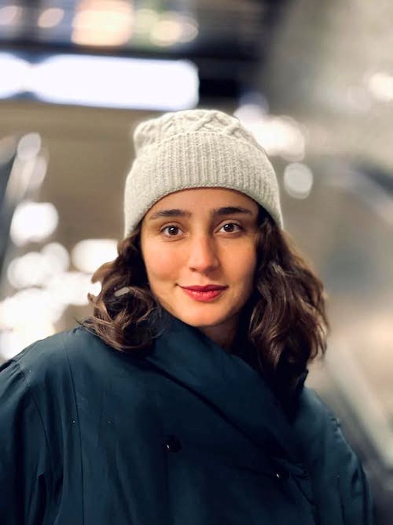 استایل زمستانی سها نیاستی