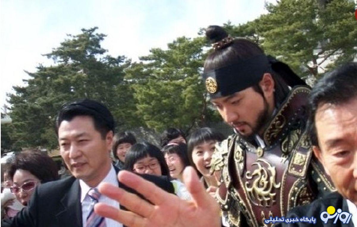 مهناز افشار در کنار جومونگ!