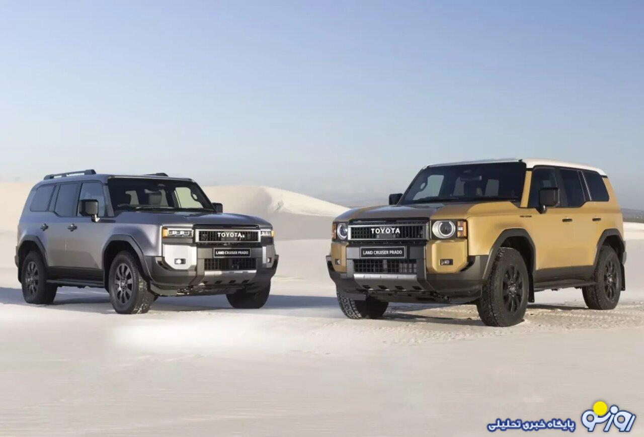 مشخصات و قیمت وارداتی ۲۰۲۵ تویوتا پرادو در ایران مشخصات و قیمت وارداتی ۲۰۲۵ تویوتا پرادو در ایران
