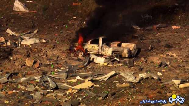 کارخانه مهمات ارتش آمریکا با خاک یکسان شد! کارخانه مهمات ارتش آمریکا با خاک یکسان شد!