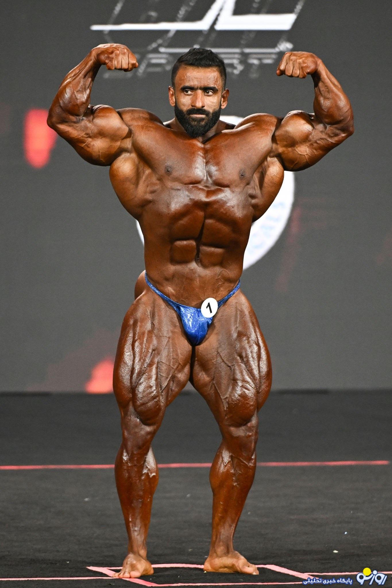 ناراحتی شدید هادی چوپان از نایب قهرمانی مسترالمپیا