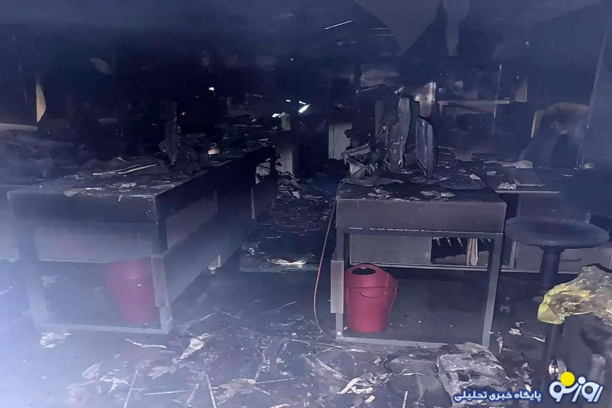 جزئیات آتش سوزی در خیابان سعدی تهران جزئیات آتش سوزی در خیابان سعدی تهران