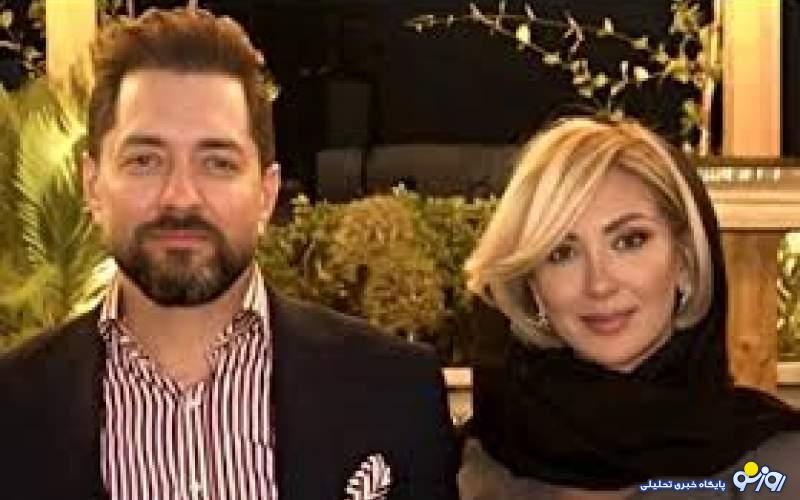 رستوران لاکچری بهرام رادان و همسرش