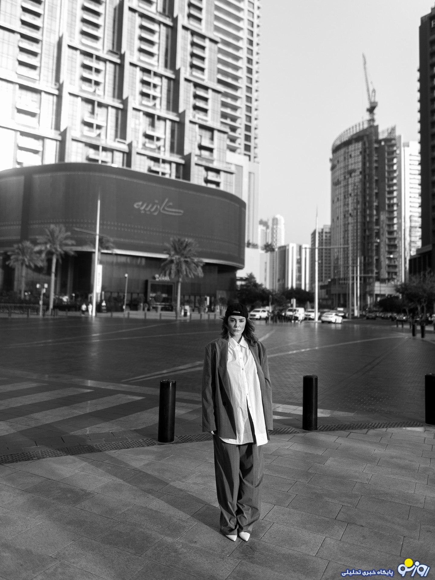 تیپ سحر قریشی در دبی عجیبه!