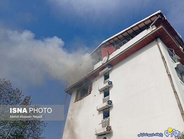 اولین تصاویر از انفجار در هتل بین المللی اسپیناس اولین تصاویر از انفجار در هتل بین المللی اسپیناس