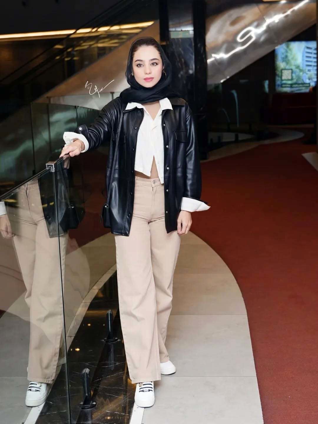 مریم شاه ولی در اکران فیلم گوزن‌های اتوبان