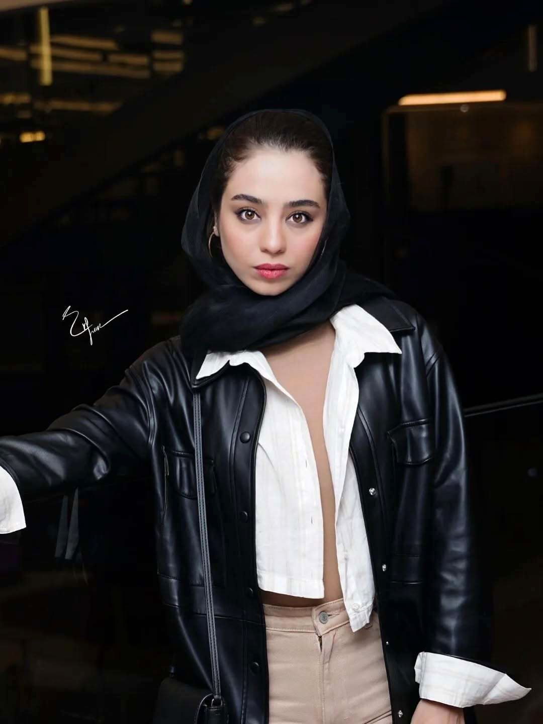 مریم شاه ولی در اکران فیلم گوزن‌های اتوبان